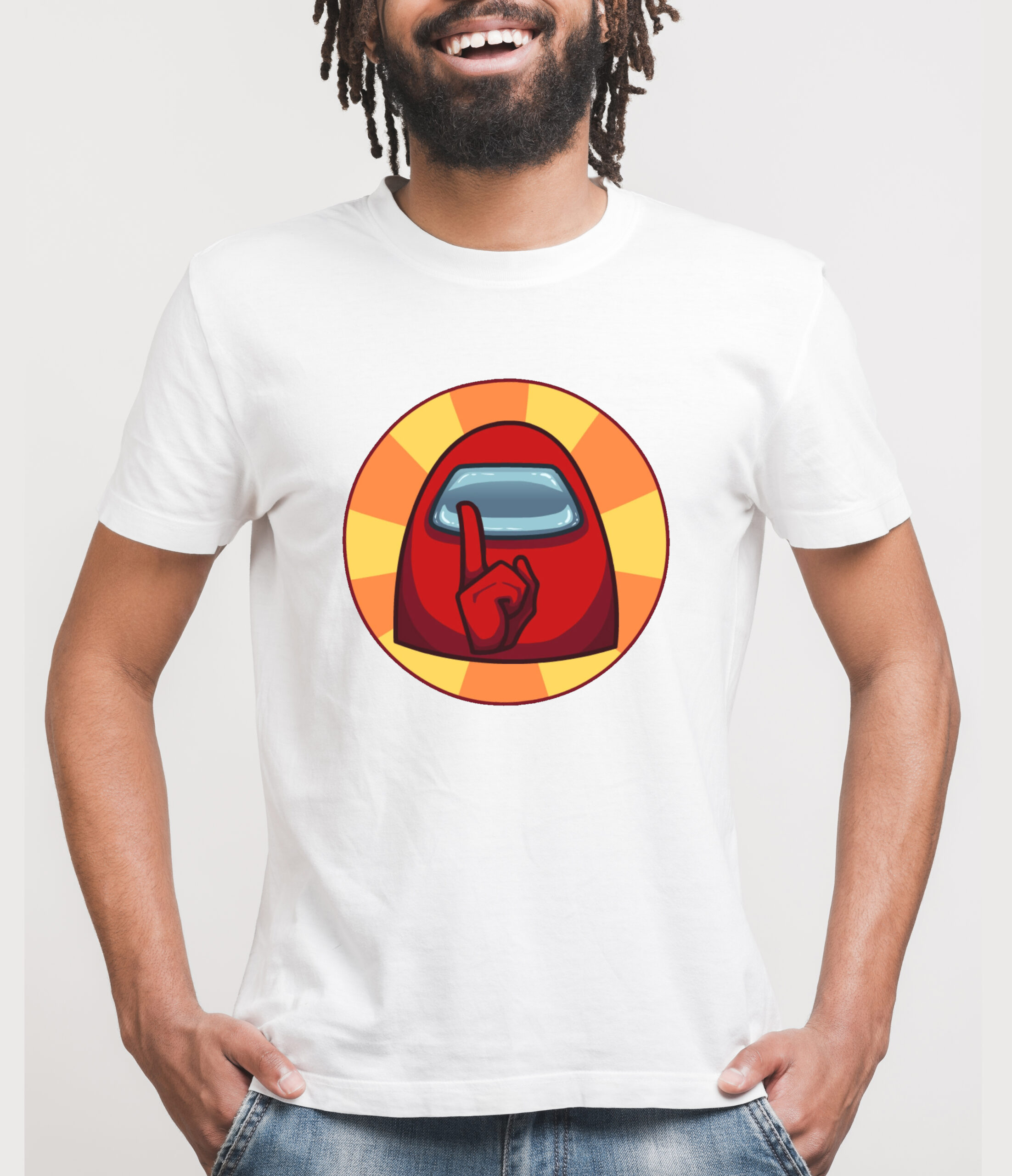 Shhh, Imposter Printed Tshirt - Lacraft Buy Tshirt Online